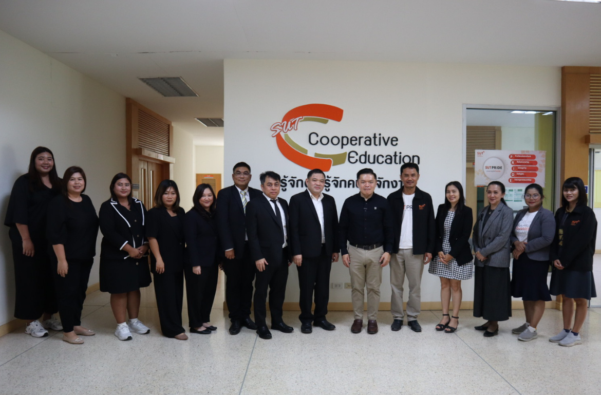 ศึกษาดูงาน แลกเปลี่ยนเรียนรู้ ณ ศูนย์สหกิจศึกษาและพัฒนาอาชีพ มทส.9